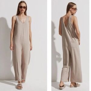 NWT Varley Taupe jumpsuit - sz M